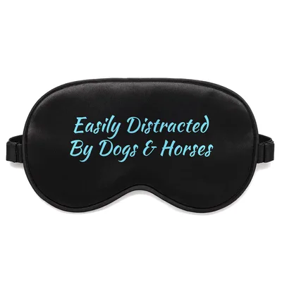 Horse Lover Dog Lover Sleep Mask for Animal Enthusiasts