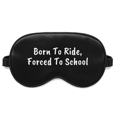 Born to Ride Sleep Mask for Equestrian Enthusiasts