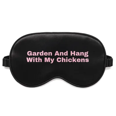 Gardening Chicken Keeper Sleep Mask for Poultry Lovers