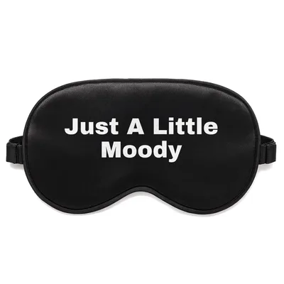 Moody Cow Lover Sleep Mask: Just A Little Moody Design