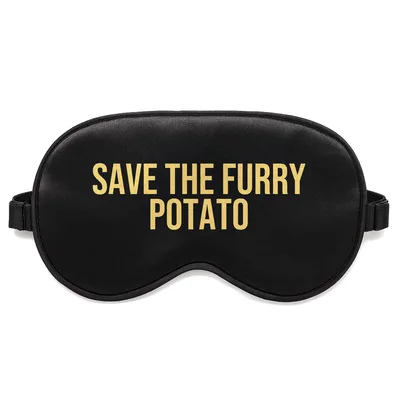 Furry Potato Sleep Mask for Guinea Pig Enthusiasts
