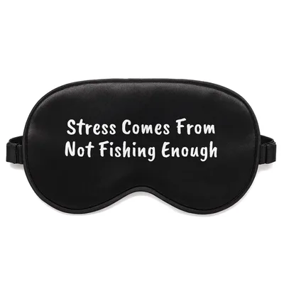 Stress Relief Fishing Sleep Mask for Anglers Who Need Rest