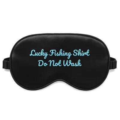 Fishing Lucky Charm Sleep Mask for Anglers Who Value Their Gear