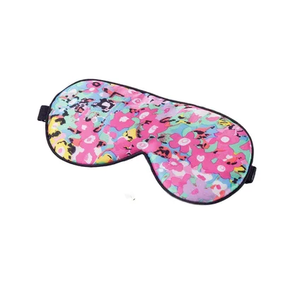 Pink Floral Sleep Mask for Women and Men Who Love Color