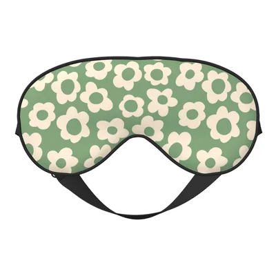 Retro Daisy Sleep Mask for Cozy, Dreamy Nights