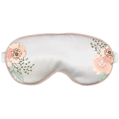 Watercolor Flowers Sleep Mask for Quiet Mornings and Slow Nights