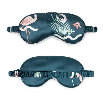 Tropical Flamingo Sleep Mask Set of 2 for Calm Nights