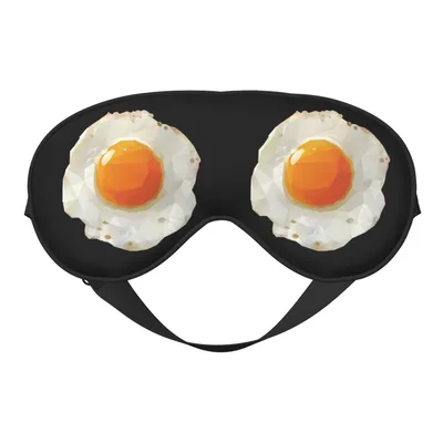 Fried Egg Lover Sleep Mask for Breakfast Fans