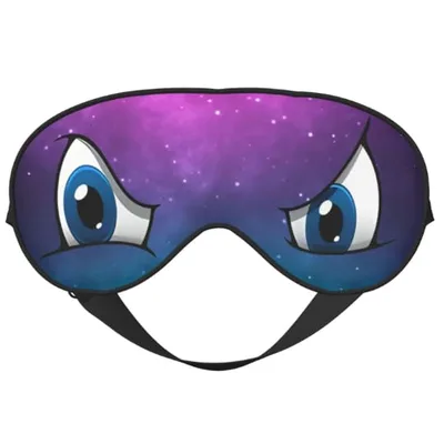 Galaxy Eyes Sleep Mask for Night Owls and Dreamers