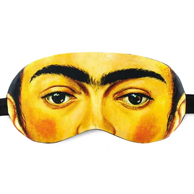 Painted Eyebrows Sleep Mask for Bold Eye Lovers