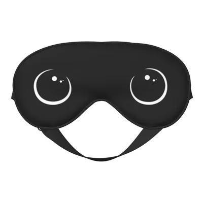 Cartoon Cat Eyes Sleep Mask for Whimsical Nighttime Fun