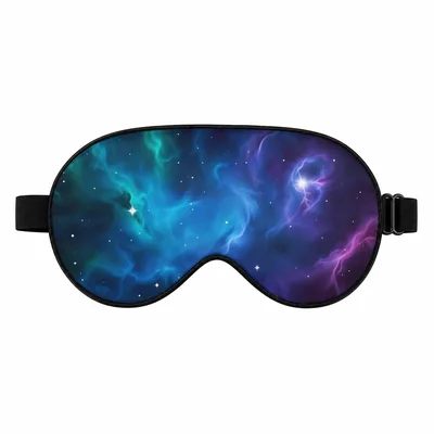 Space Stars Sleep Mask for Galaxy Fans and Night Owls