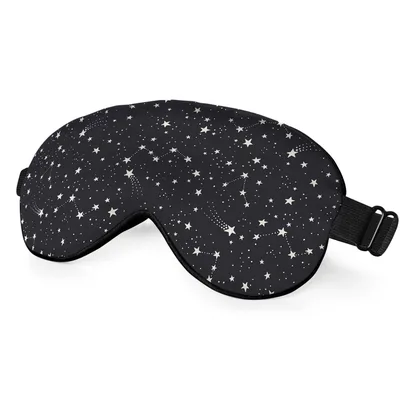 Constellation Stars Night Sky Sleep Mask for Stargazers
