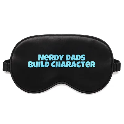 Nerdy Dad Sleep Mask: Tabletop RPG Character Builder Design