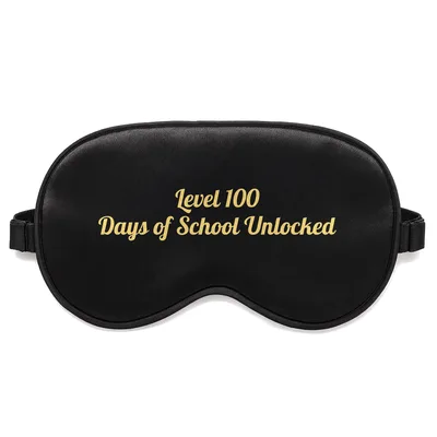 Level 100 Unlocked Sleep Mask for Gamer Students