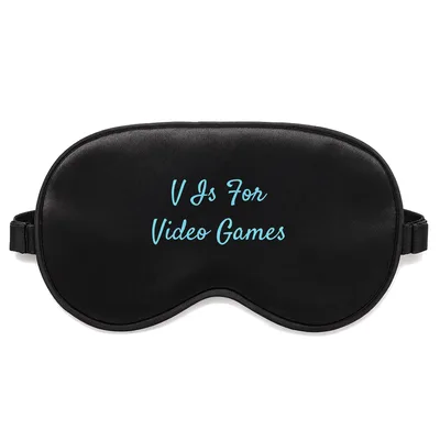 Video Games Valentine Sleep Mask: V Is For Video Games Design