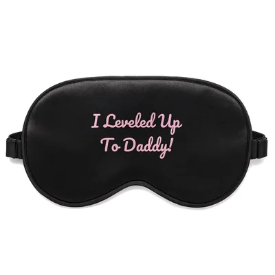 New Dad Gamer Sleep Mask: I Leveled Up To Daddy! Design