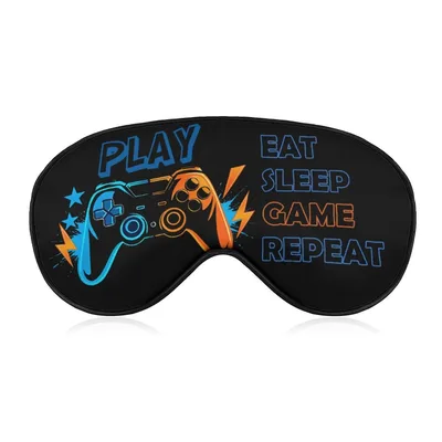 Gamer Controller Quote Sleep Mask