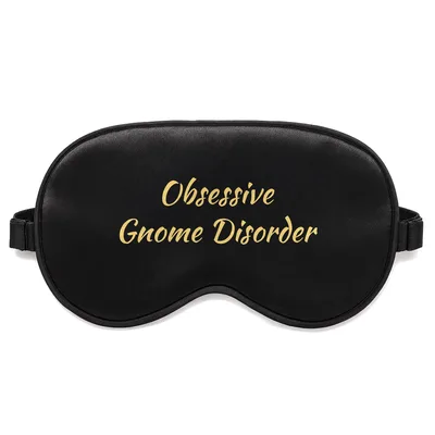 Gnome Obsessed Sleep Mask for the Gnome Collector