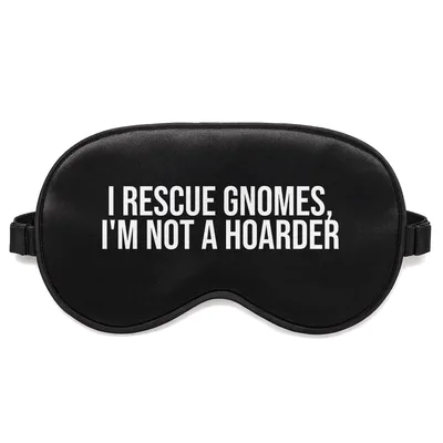 Gnome Rescuer Sleep Mask for Garden Lovers