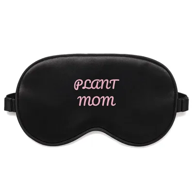 Plant Mom Sleep Mask for Green Thumb Enthusiasts