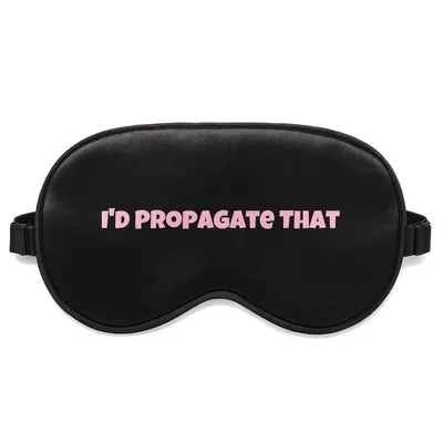 Plant Lady Sleep Mask: I'd Propagate That Design for Plant Lovers