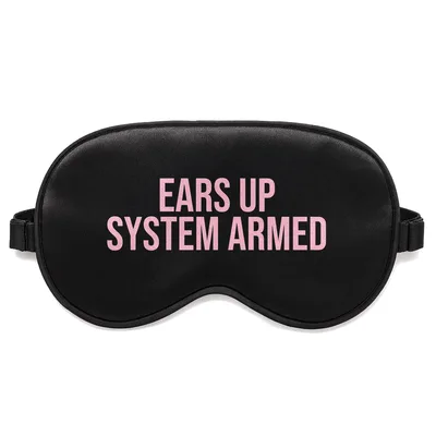 German Shepherd Dog Ears Sleep Mask for Alert Owners