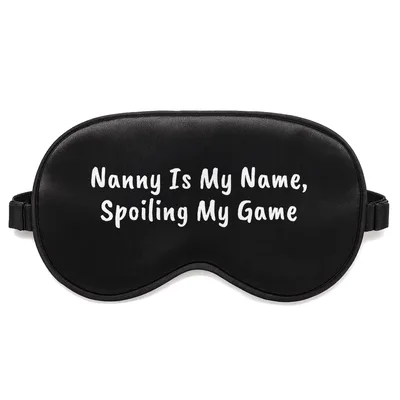 Nanny Life Sleep Mask: Spoiling My Game Design for Grandparents