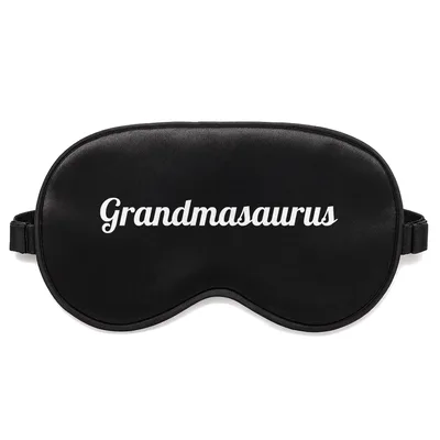 Dinosaur Grandma Sleep Mask: Grandmasaurus Design for Family Lovers