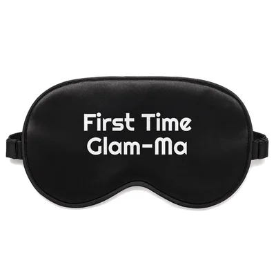 First Time Grandma Sleep Mask: Clam-ma Design for New Grandparents