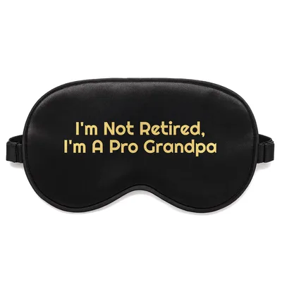 Pro Grandpa Sleep Mask: Professional Grandpa Design