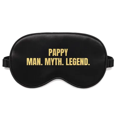 Pappy Man Myth Legend Sleep Mask for the Family Hero