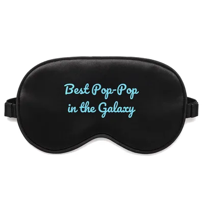 Best Pop-Pop Sleep Mask: Best Pop-Pop in the Galaxy Design