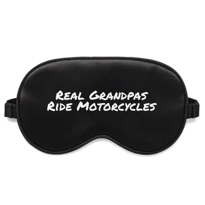 Grandpa Biker Sleep Mask for the Ride-First Grandfather