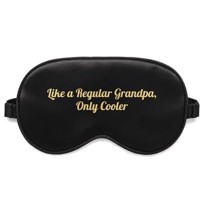 Grandpa Pops Sleep Mask Like a Regular Grandpa, Only Cooler