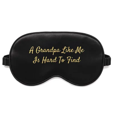 Funny Grandfather Gift Sleep Mask: Unique Grandpa Design