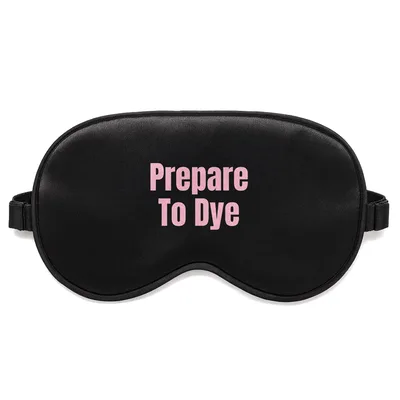 Prepare to Dye Sleep Mask for Easter Egg Lovers