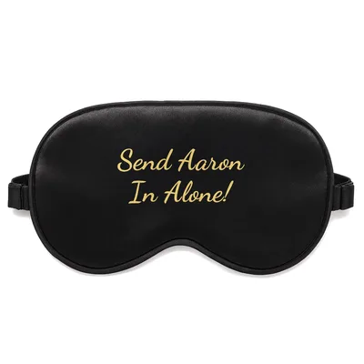 Ghost Hunting Investigator Sleep Mask – Send Aaron