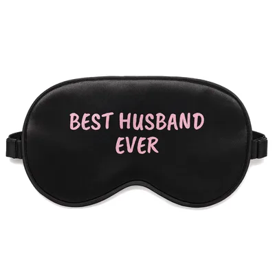 Gift for Husband Sleep Mask Best Husband Ever Retro Design