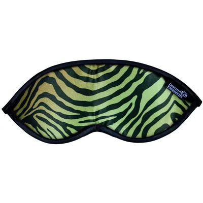 Zebra Print Sleep Mask: Bold Striped Pattern for Safari Lovers