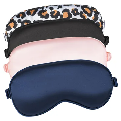 Leopard Print Pattern Sleep Mask 0045 Set of 4 for Bold Style
