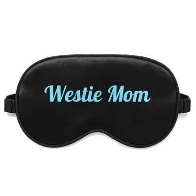 Westie Mom Sleep Mask for West Highland White Terrier Lovers