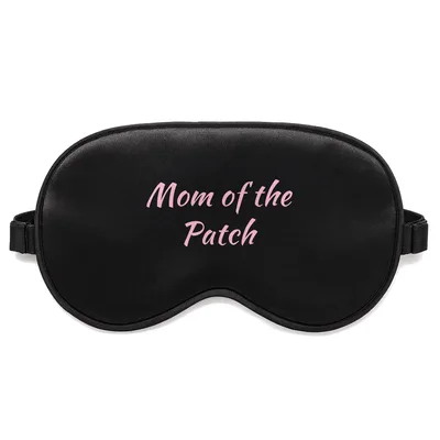 Patch Mom Sleep Mask: Mom of the Patch Halloween Design