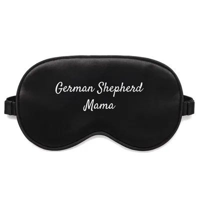German Shepherd Mom Sleep Mask for Dog Lovers