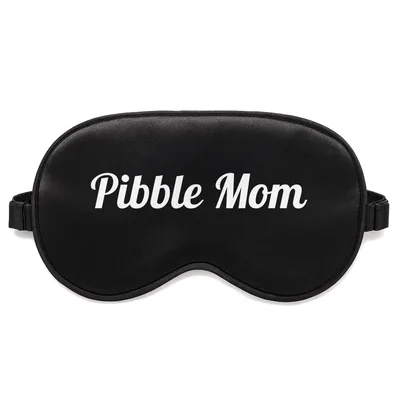 Pitbull Mom Sleep Mask for Pibble Lovers