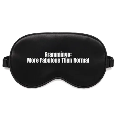 Fabulous Grandma Sleep Mask Grammingo More Fabulous Than Normal