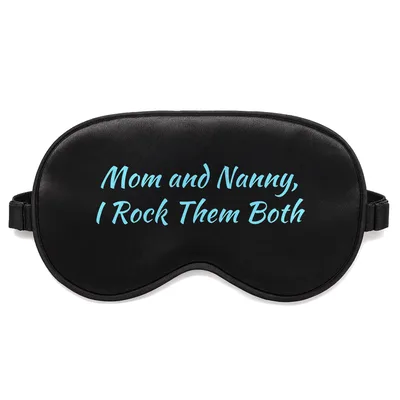 Mom and Nanny Sleep Mask: Dual Role Pride