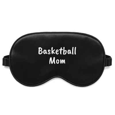 Basketball Mom Sleep Mask for Courtside Parents