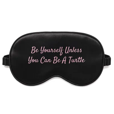 Be Yourself Turtle Sleep Mask for Reptile Lovers