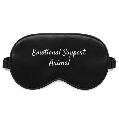 Emotional Support Animal Sleep Mask for Shark Lovers